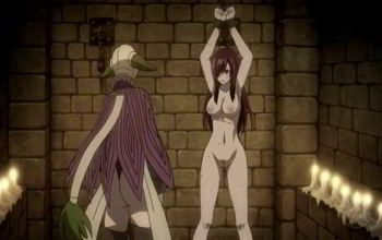 uncensored Bondage hentai 3d sex in Erza Scarlet