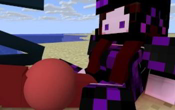 Minecraft sex scene endie fucked Squid on beach