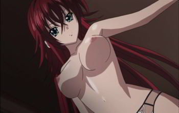 anime cute girl Ecchi Rias nude hot body uncensored shower