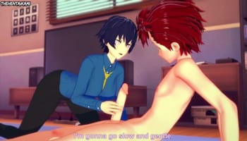Persona 4 Naoto Shirogane 3d Animated Cartoon Porn