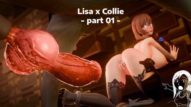 Lisa x Collie Pt01 Trailer darkBleed 3D Animal Porn